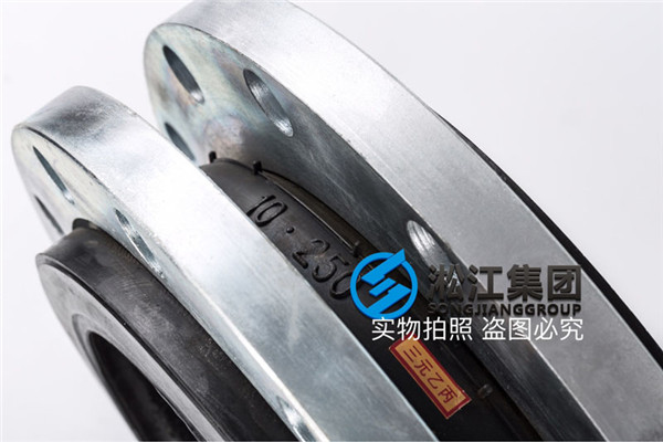 “泵房管道减震”DN250美标橡胶避震接头